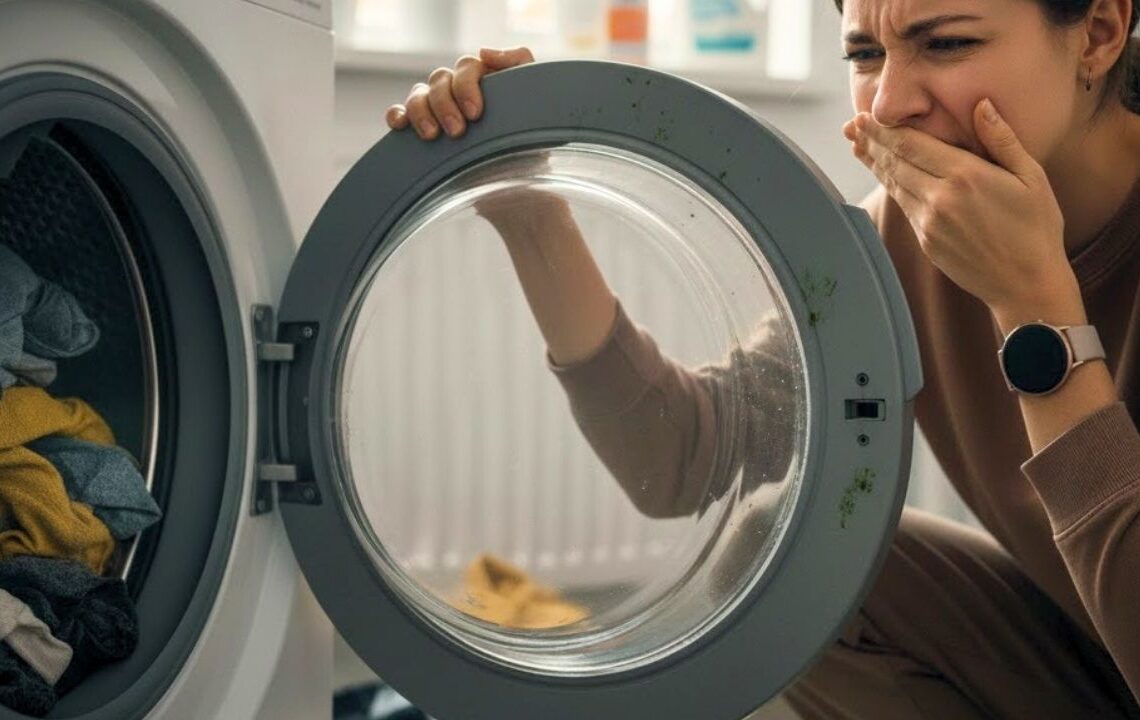 Çamaşır makinesinden küf kokusu nasıl giderilir: 5 saniyelik işlem anında etkisini gösteriyor