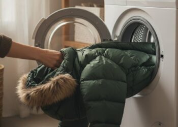 Çamaşır makinesine sadece üç damla ekleyin: Kaz tüyü montunuz yeni gibi olacak