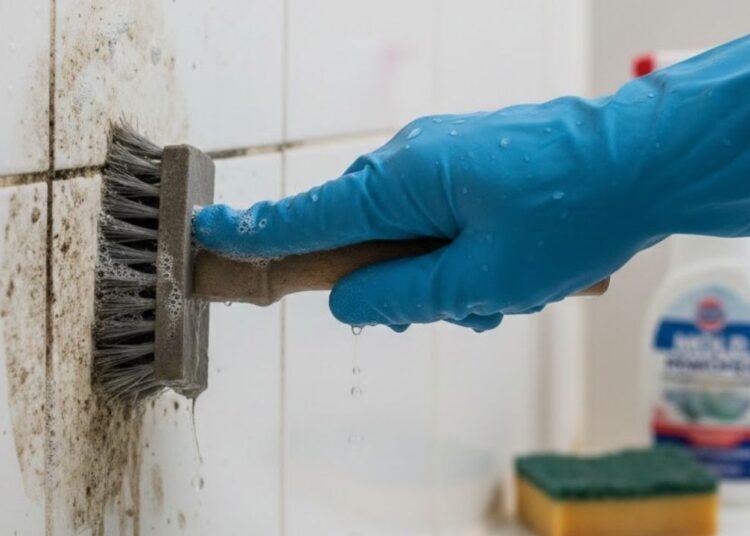 Duş fayans aralarındaki küfü anında temizleyen basit ev tarifi açıklandı