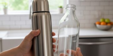 Termos ve cam şişelerdeki kireci sadece üç malzemeyle çıkarın