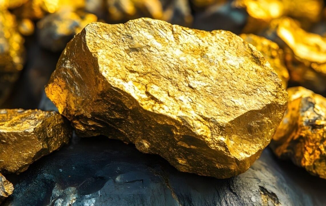 1000 tonluk altın cevheri keşfedildi