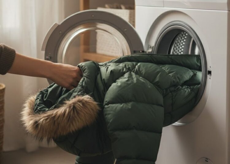 Çamaşır makinesine sadece üç damla ekleyin: Kaz tüyü montunuz yeni gibi olacak