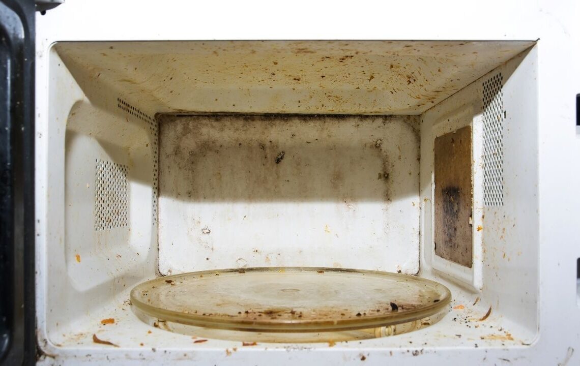 Deterjan ve karbonat yok: Mikrodalga yağını ev yapımı karışım anında temizliyor