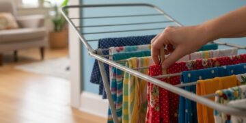 Gökkuşağı yöntemiyle evde çamaşırlar hızlı ve kötü kokmadan kuruyor