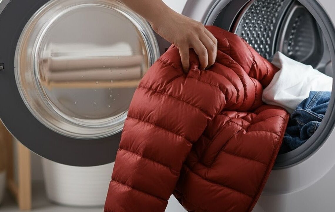 Tek malzeme ile kuş tüyü montu bozmadan yıkayan basit yöntem paylaşıldı